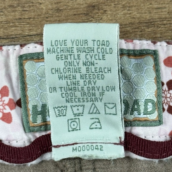 Horny Toad Pants Women's 6 Corduroy Brown Drawstring Wide-Leg Casual Trousers - Picture 5 of 9